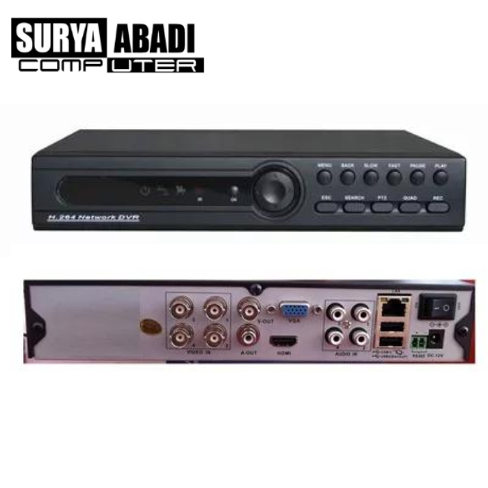DVR ANALOG SILICON 4 CHANEL