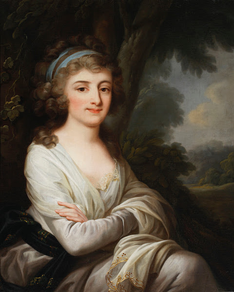 Portrait of Anna Krasińska née Ossolińska 17491843 1791   1795