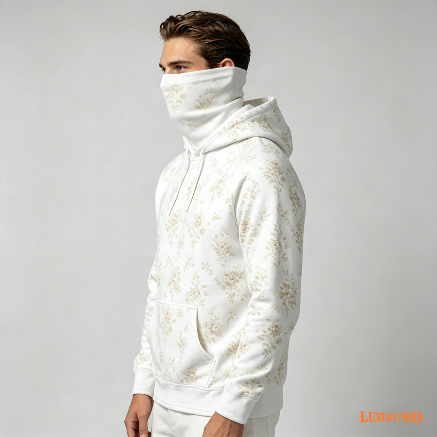 AOP JOY Masked Hoodie