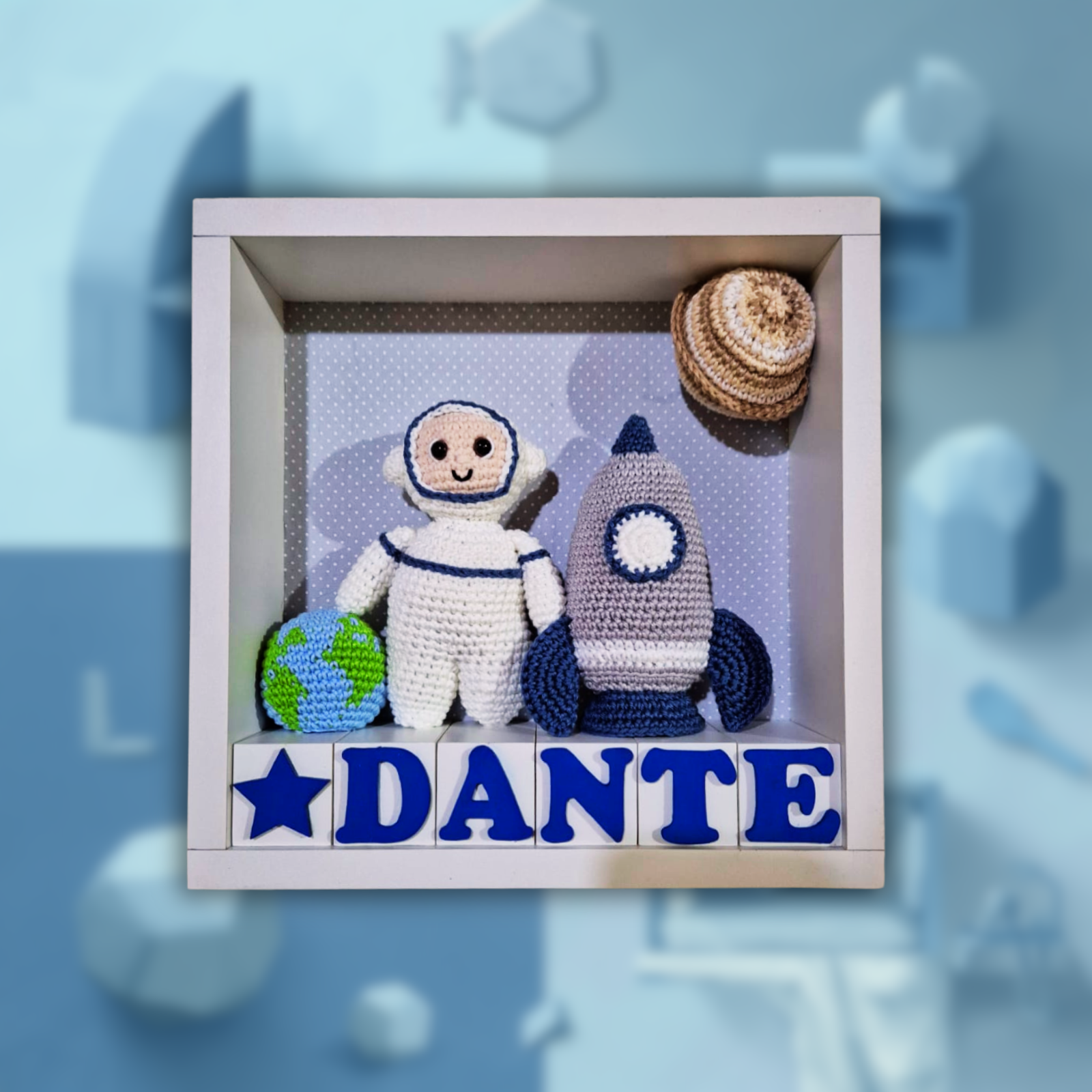 Nicho em Crochê Personalizado
