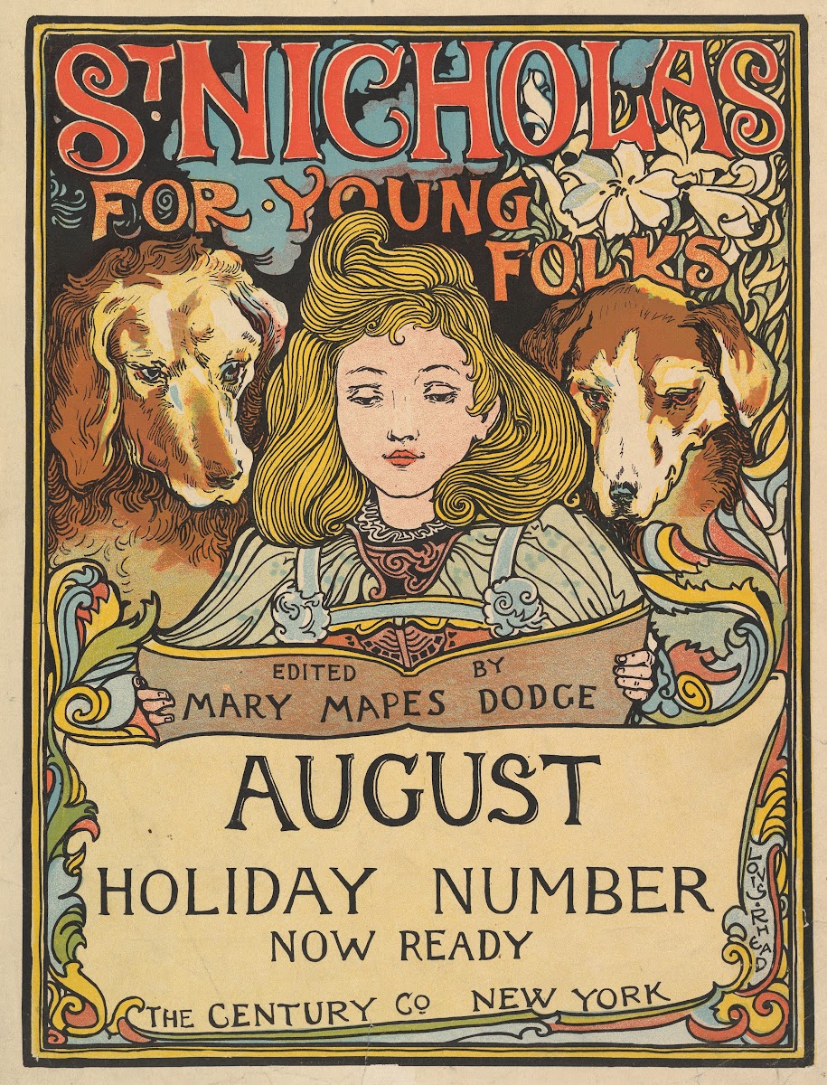 The Century Holiday Number St Nicholas for Young Folks August 1894