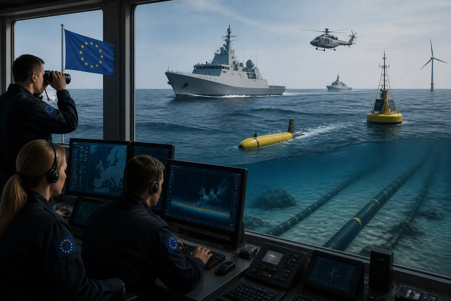Editorial image for EU Expands Maritime Defence to Protect Subsea Infrastructure