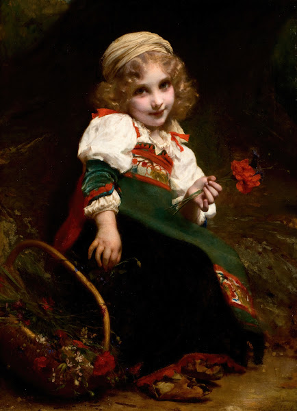 The Little Flower Gatherer