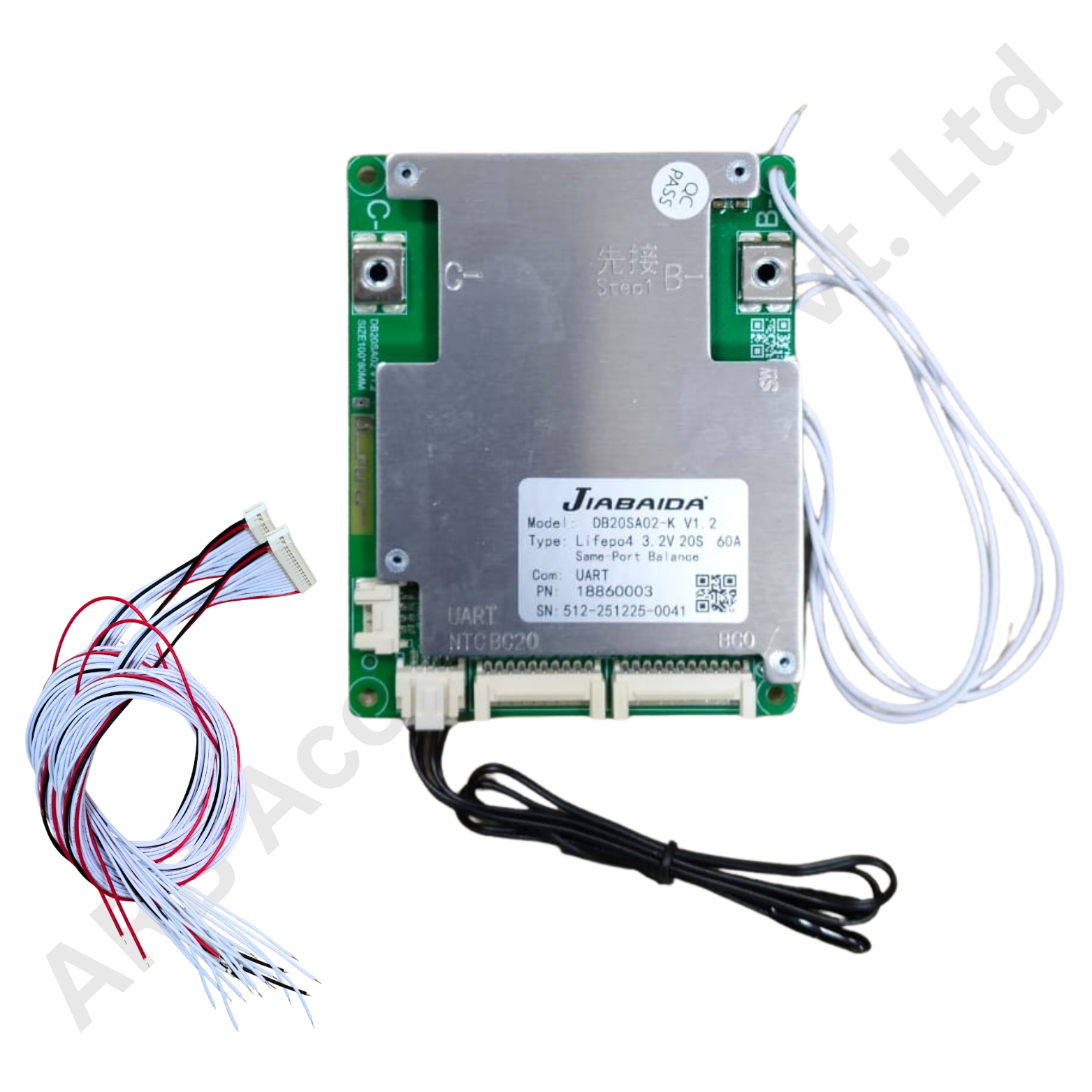 JBD BMS 8-20S 60A SEMI SMART (DB20SA02) (10e93)