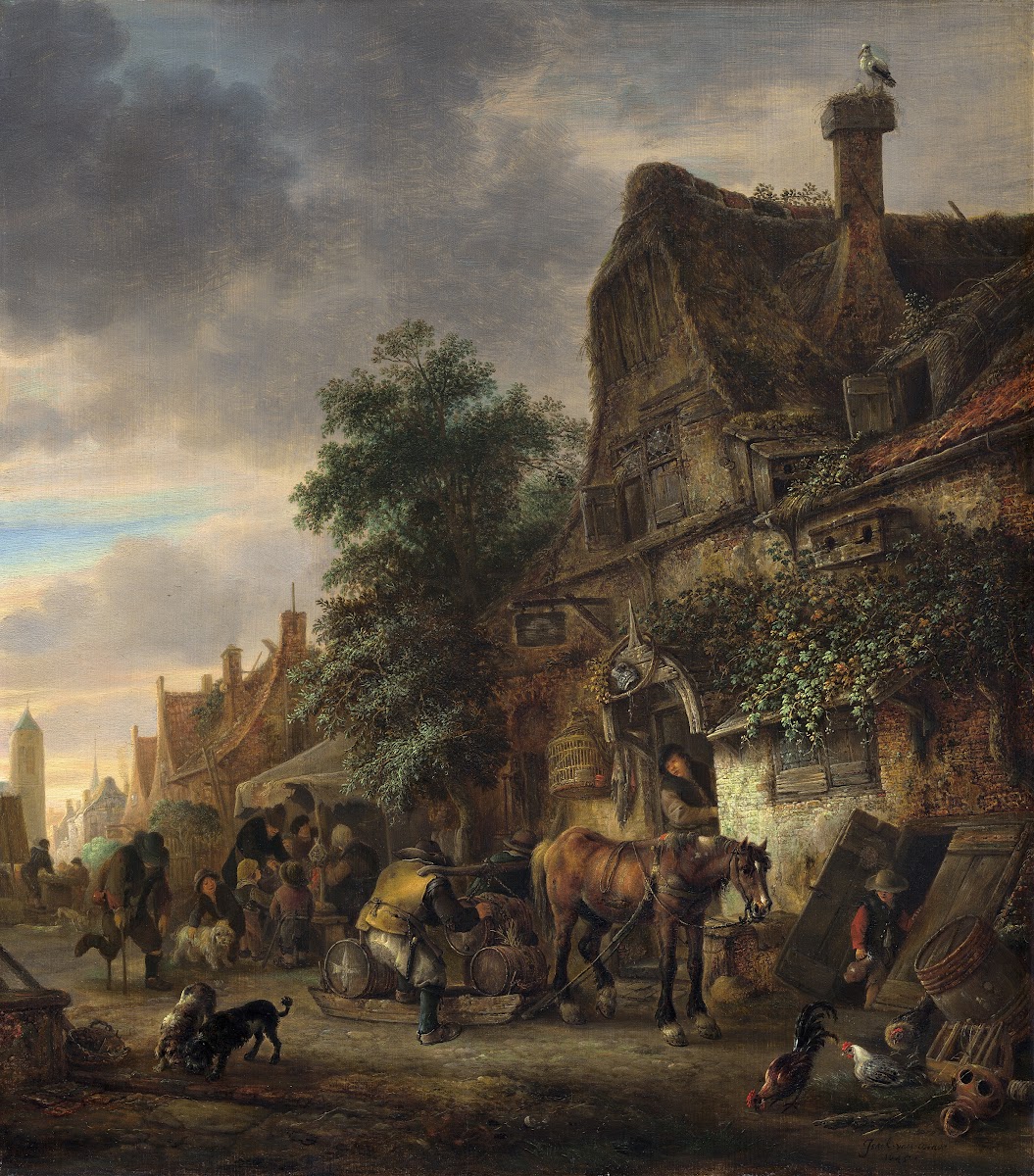 Workmen before an Inn 1645