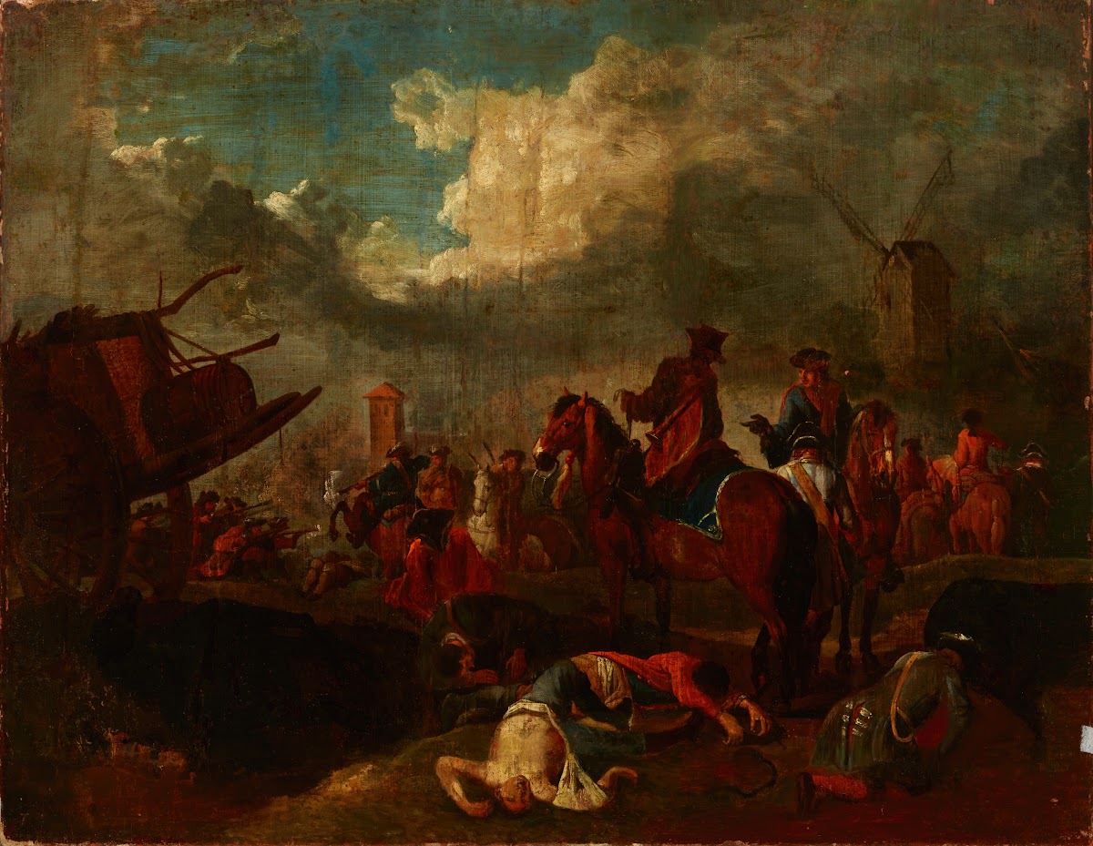 Battle Scene 18th Century