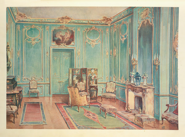 Grand salon style Louis XV 1907