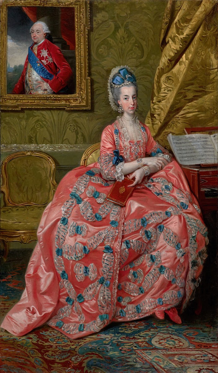 Portrait of the Archduchess Maria Amalia of Austria Duchess of Parma circa 1778