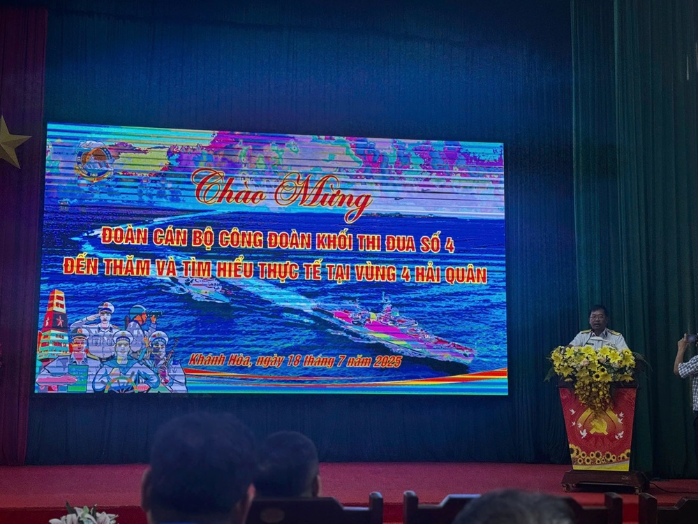 Công đoàn Trường Đại học Tây Bắc tham gia các hoạt động khối thi đua số 4 tại Nha Trang