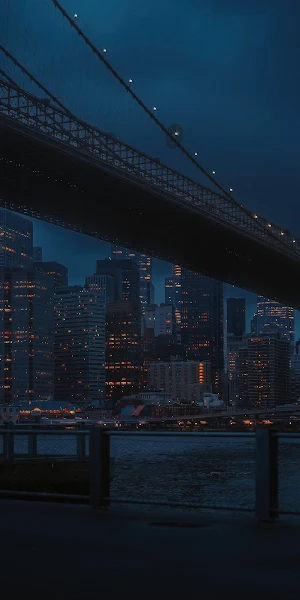 Brooklyn, Bridge, Manhattan, Skyline 4K Wallpaper Background