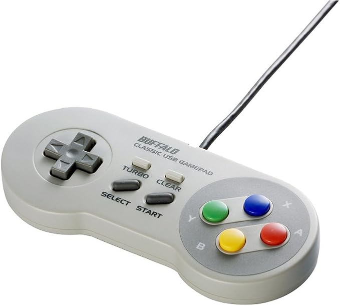Buffalo Classic USB Gamepad Mando Japonés de Alta Precisión