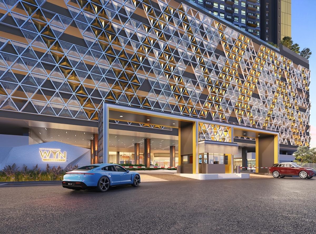 The Wyn Residences — main entrance guardhouse