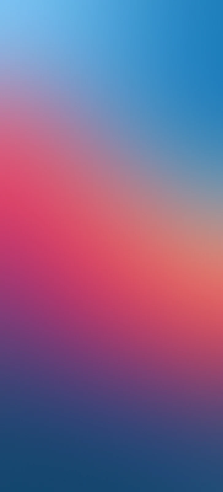 Soft Pastel Color Gradient - Minimalist Digital Art Full HD iPhone Wallpaper (1200x2640)