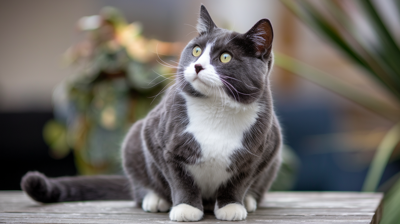 Can a Tuxedo Cat Be Grey and White?