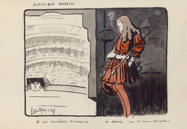 Georges Grand dans Les femmes savantes de Molière 1908