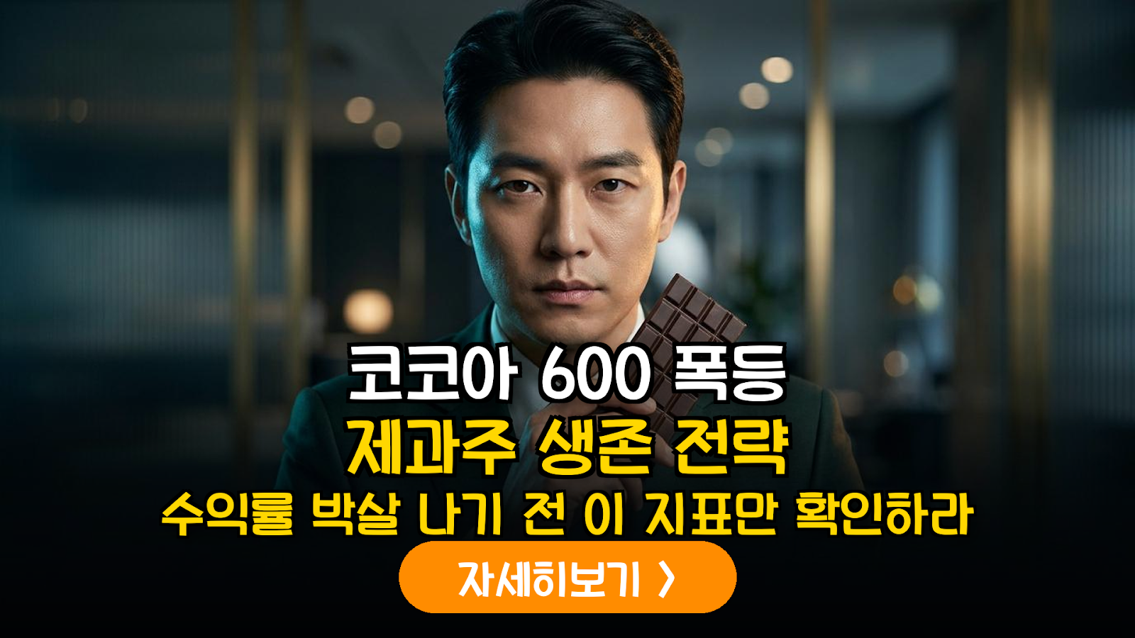 코코아 급등 속 제과주 수익 모델 분석