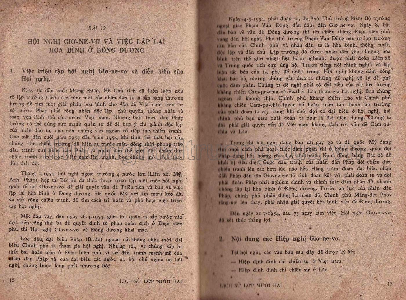 Lịch sử lớp 12 phổ thông (tập 2) - Trang 8