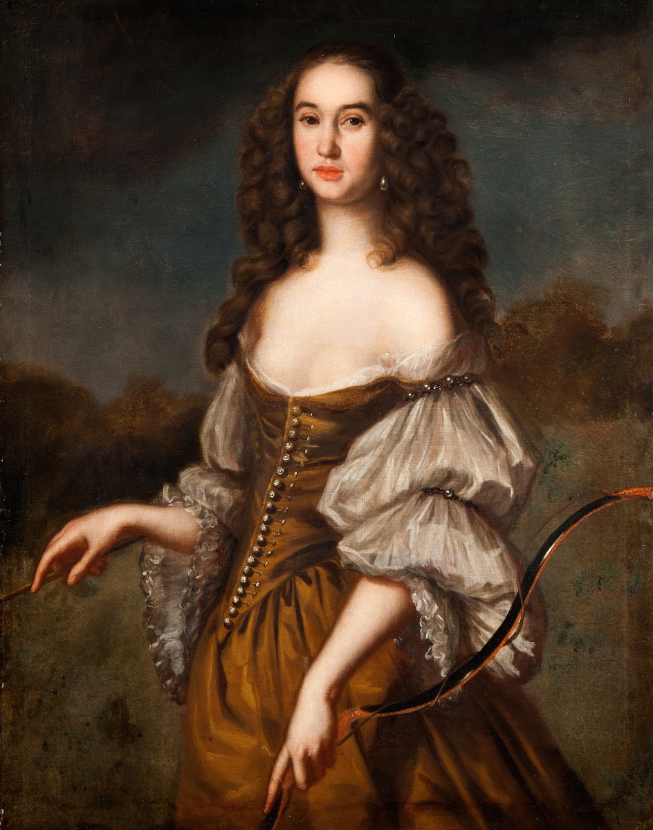 Unknown Lady Portrayed as Diana 1653