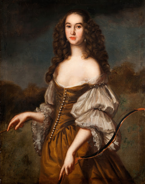 Unknown Lady Portrayed as Diana 1653