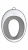 Накладка на унітаз Twins Well Dove Seat white/grey
