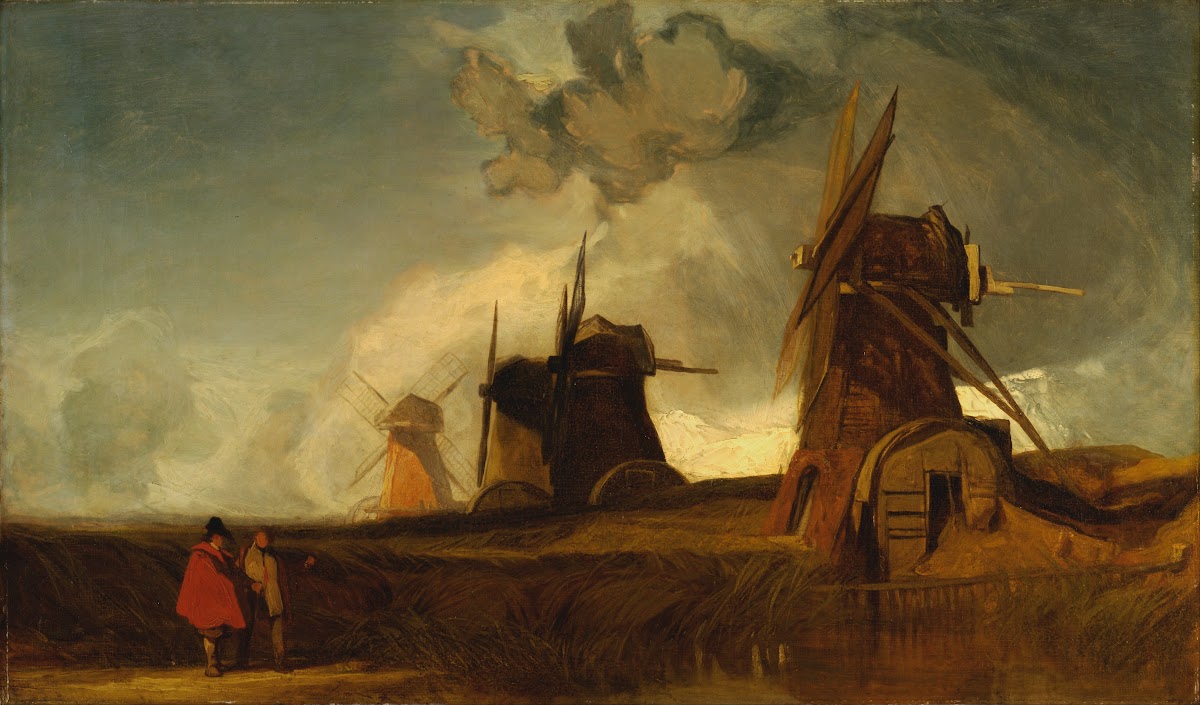 Drainage Mills in the Fens Croyland Lincolnshire