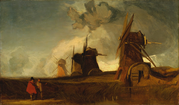 Drainage Mills in the Fens Croyland Lincolnshire