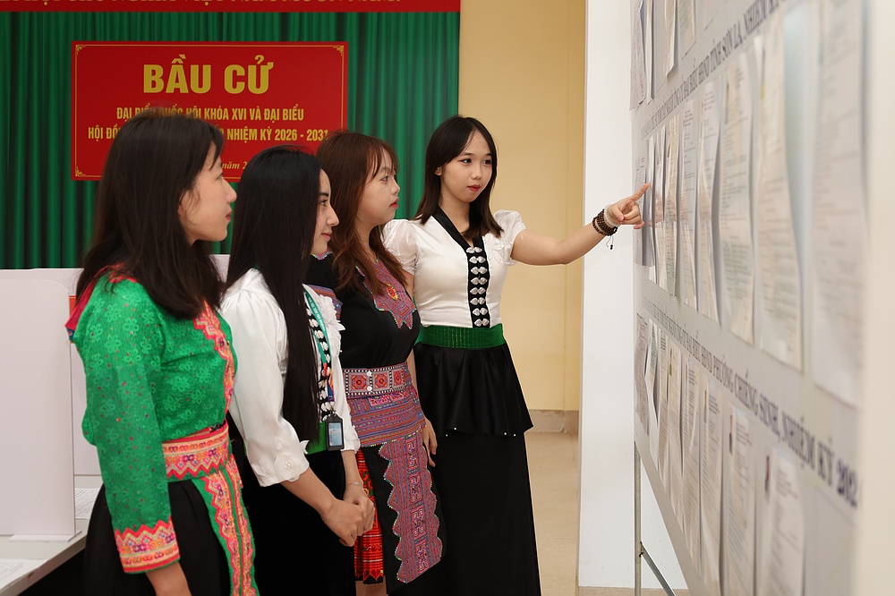 Trường Đại học Tây Bắc phối hợp tổ chức thành công bầu cử Đại biểu Quốc hội khoá XVI và Hội đồng nhân dân các cấp nhiệm kỳ 2026 - 2031