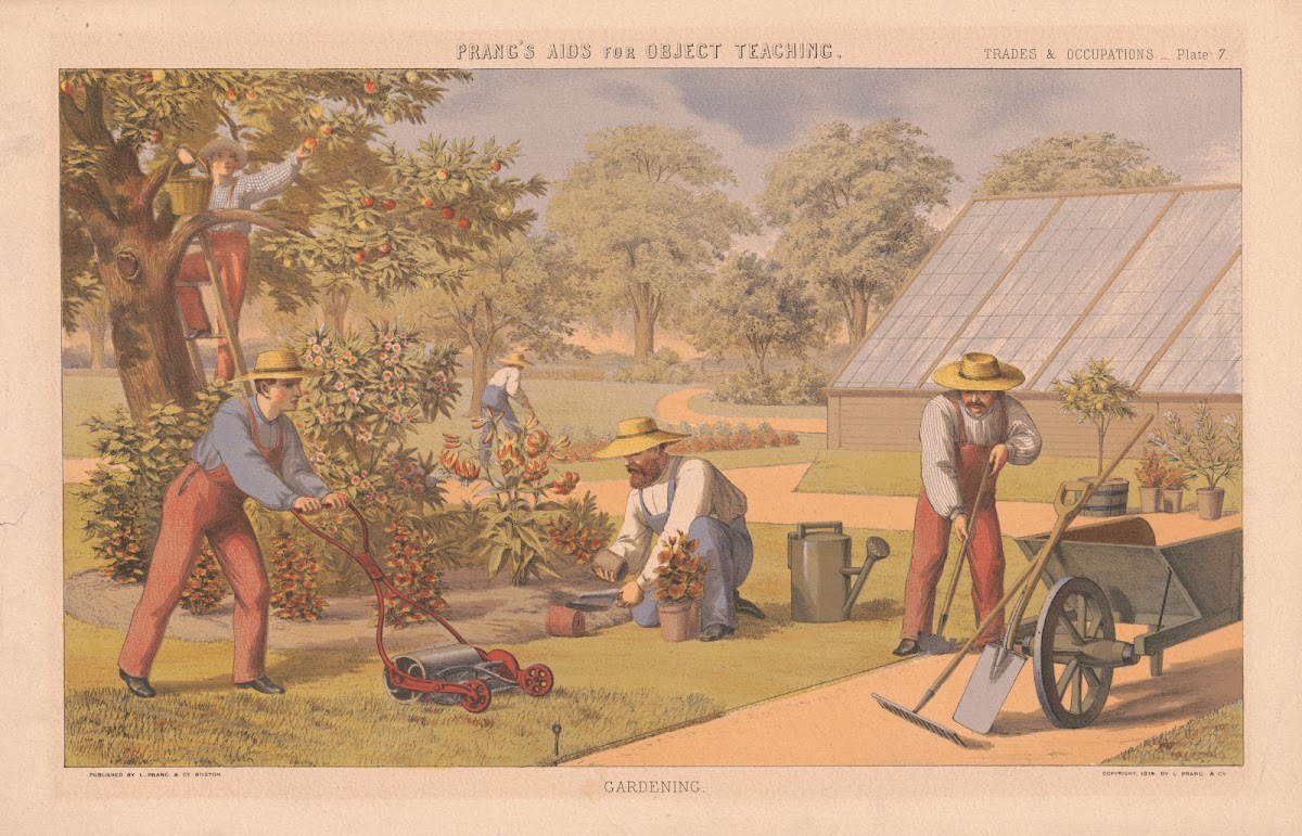 Gardening 1874