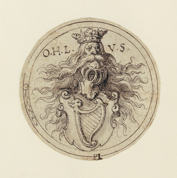 Design for a Bookplate or a Glass Etching 15501560