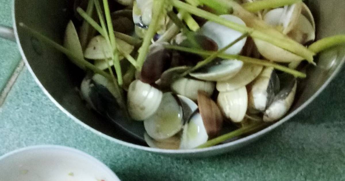 Nghêu hấp sả