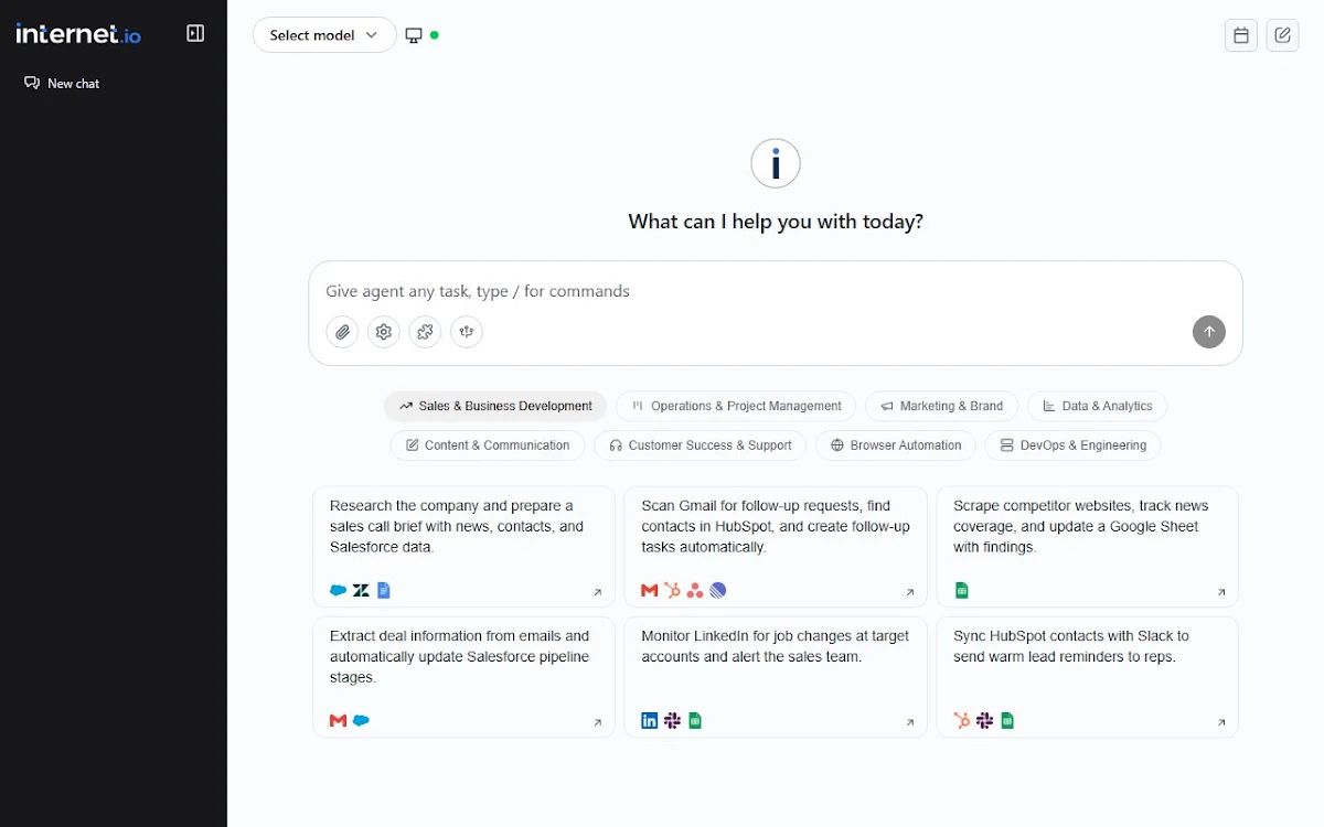 Captura de Internet.io