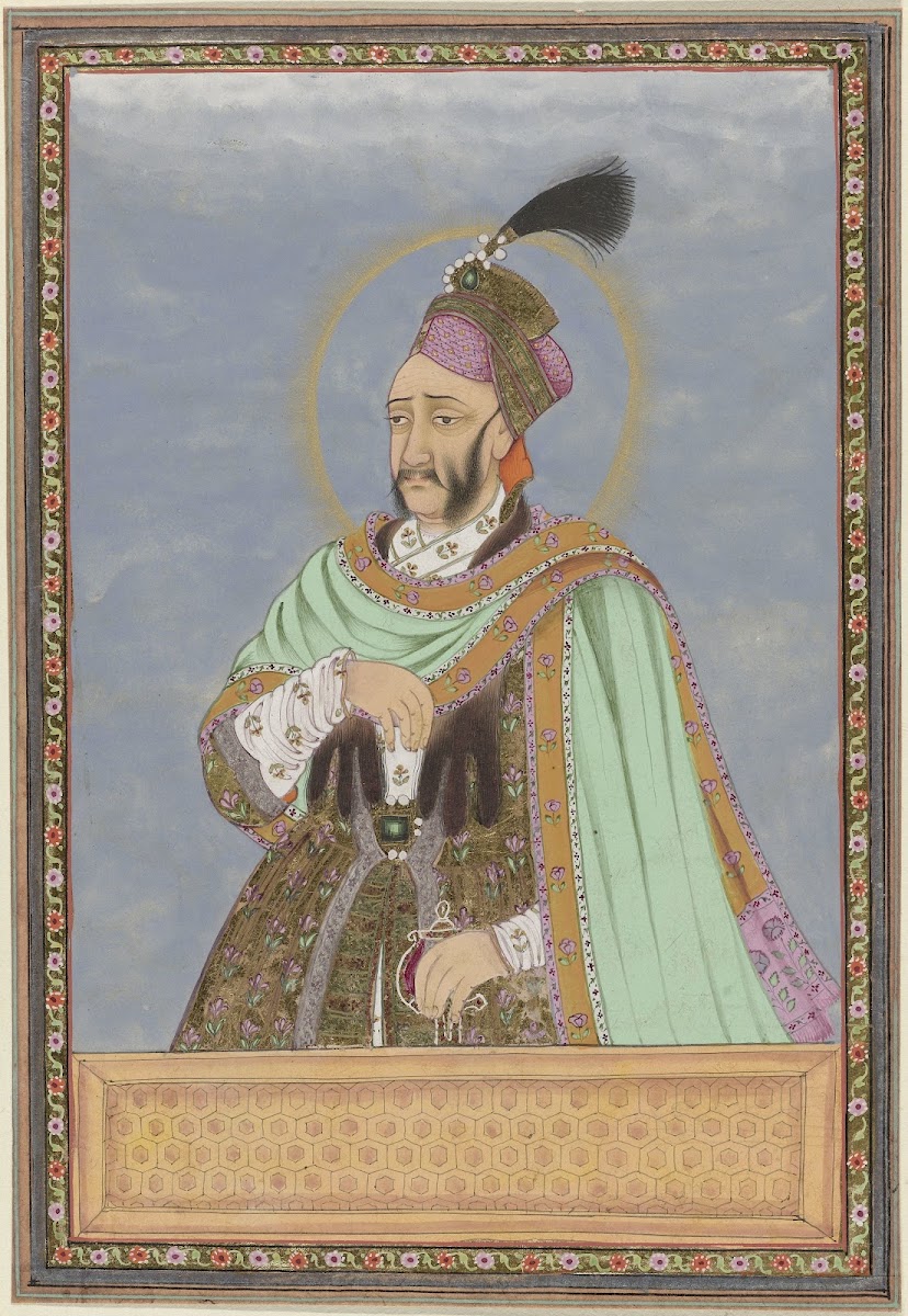 Portret van Sultan Abdullah zoon van Sultan Muhammad Quli na zijn vader heeft hi