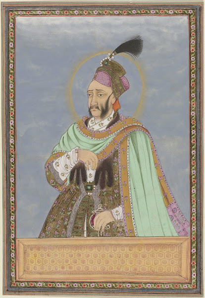 Portret van Sultan Abdullah zoon van Sultan Muhammad Quli na zijn vader heeft hi