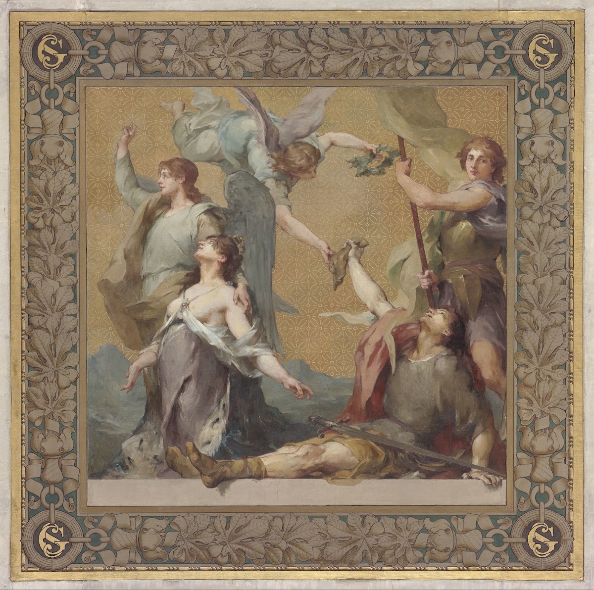 In der Scheune 1880