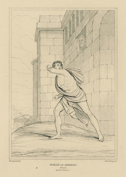 Timon of Athens act 4 scene 1 without the walls of Athens Timon 19th century