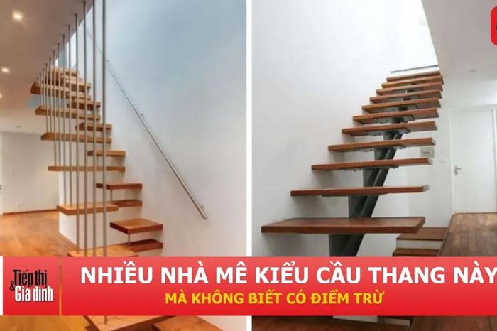 Cầu thang hở bậc đẹp nhưng có thật sự tốt cho phong thủy? - Tạp chí Tiếp thị &amp; Gia đình