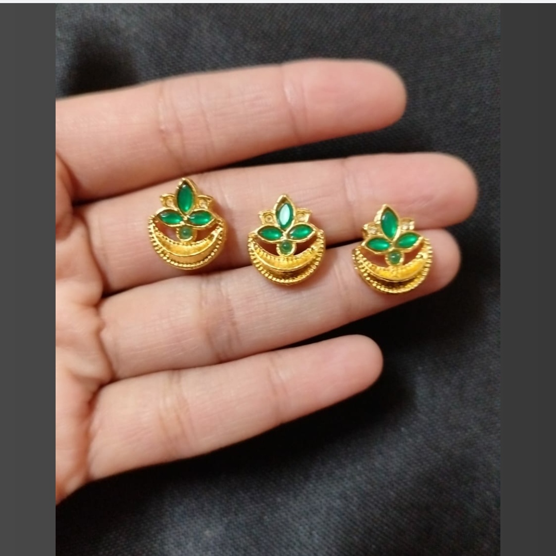 C233 Pink Tin patti Chandra Green Pack of 3