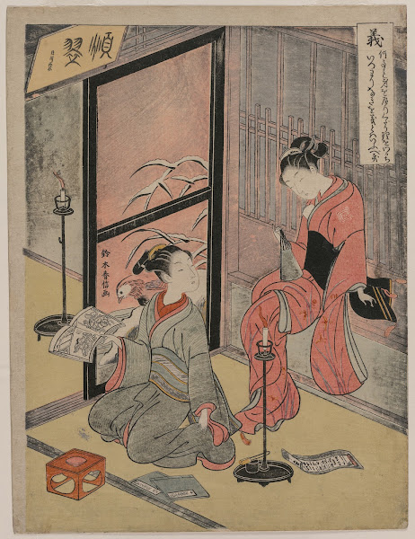 Righteousness Two Boy Prostitutes Seated by a Candle  from an untitled series of