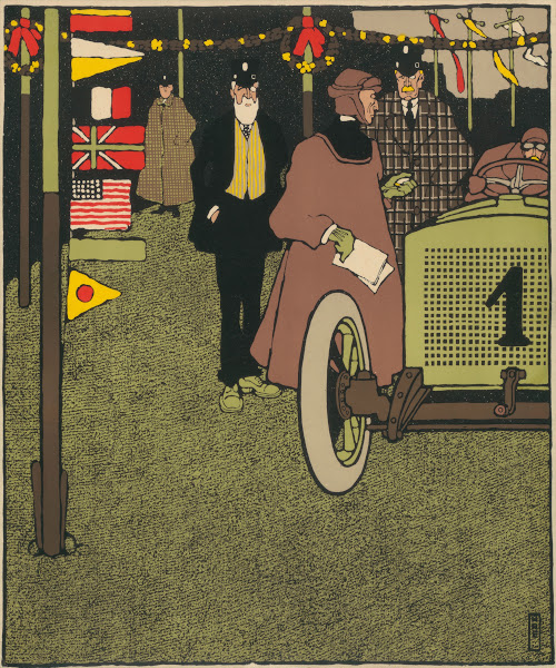 Sport im Bild Wagenrennen 1911