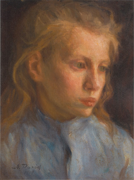 Torparflicka farm girl 1909