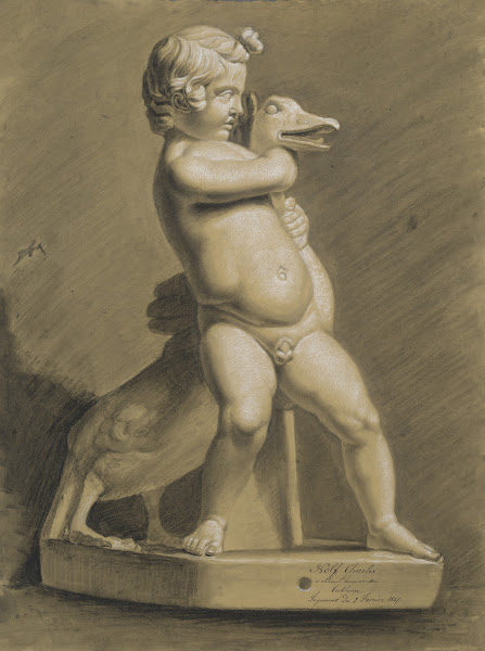 Child with a goose 1845