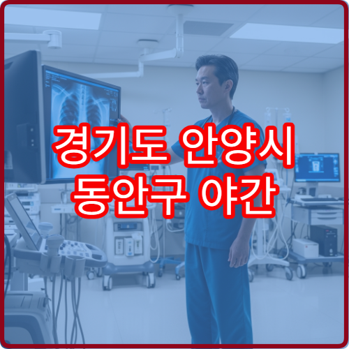 경기도 안양시 동안구 야간 안과 진료 병원 결막염·다래끼 치료 가능