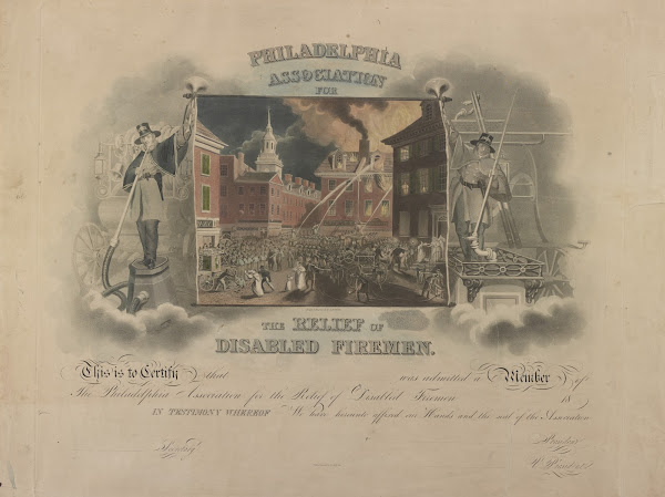 Philadelphia Association for the Relief of Disabled Firemen 1830 1840