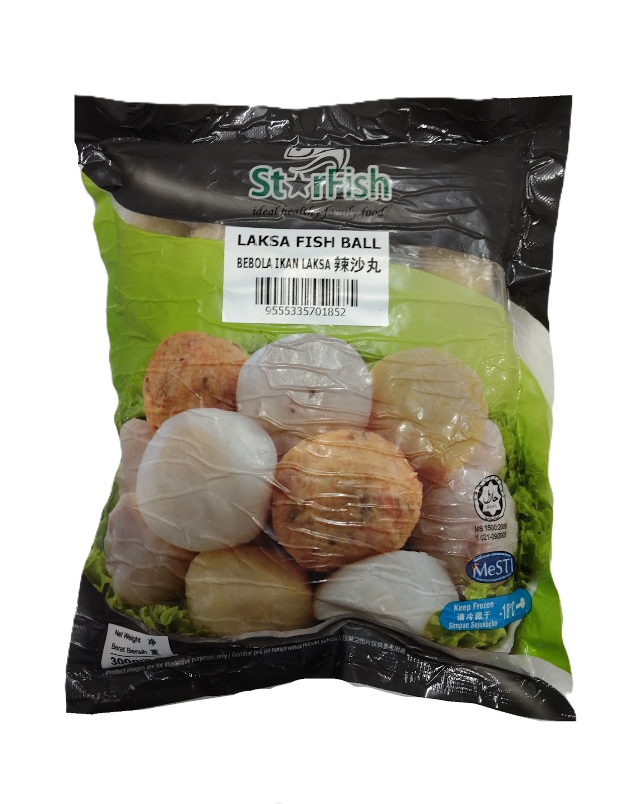 Starfish Laksa Ball 300G