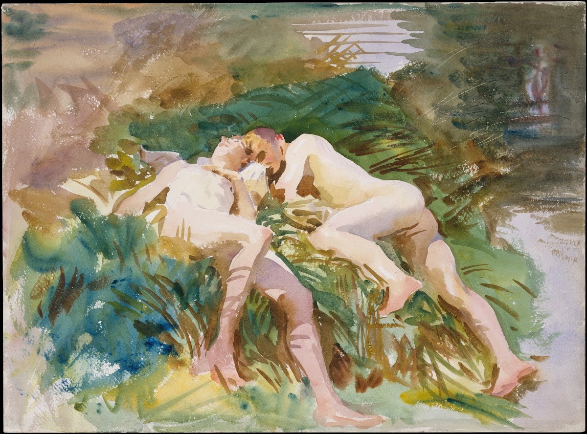Tommies Bathing 1918