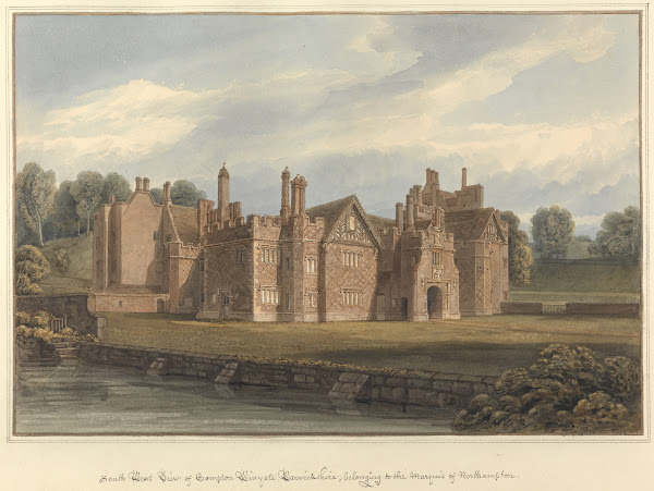 South West View of Compton Winyate Warwickshire belonging to the Marquis of Nort