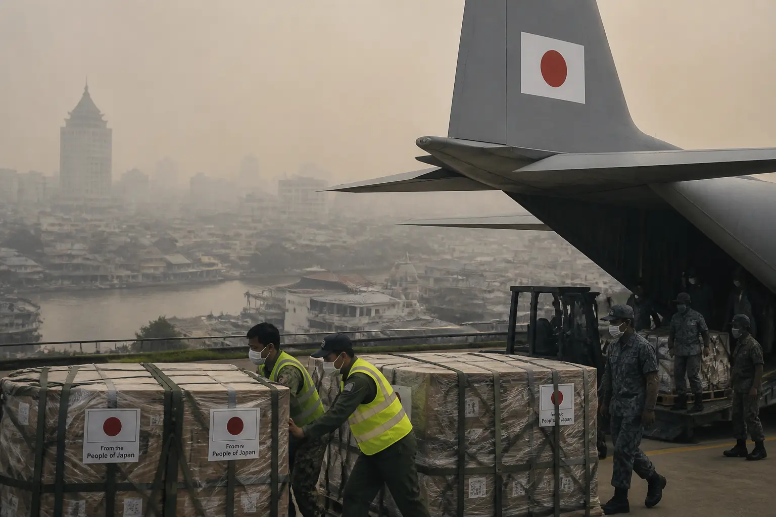 Editorial image for Indonesian Borneo cities face hazardous air quality as Japan sends aid