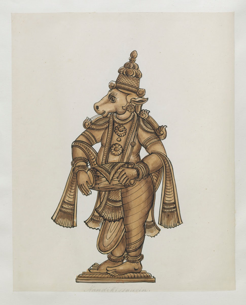 Paintings from the Chidambaram Shrine Pl017 1820 1830