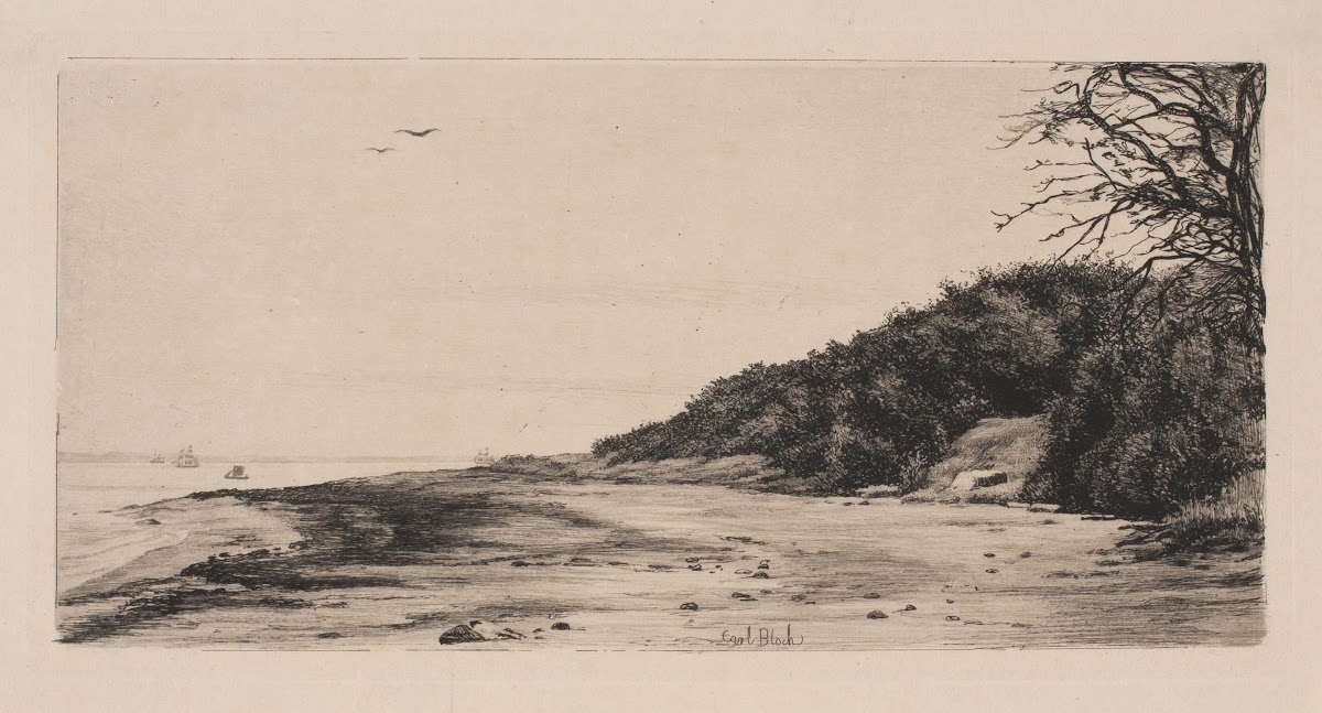 Skrænten ved Havet 1883