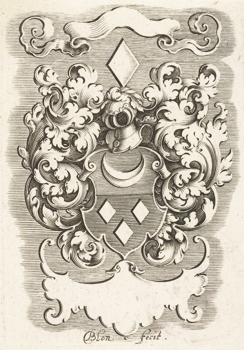 Wapenschild van de vrouw van Jean Rulant 1611 1625